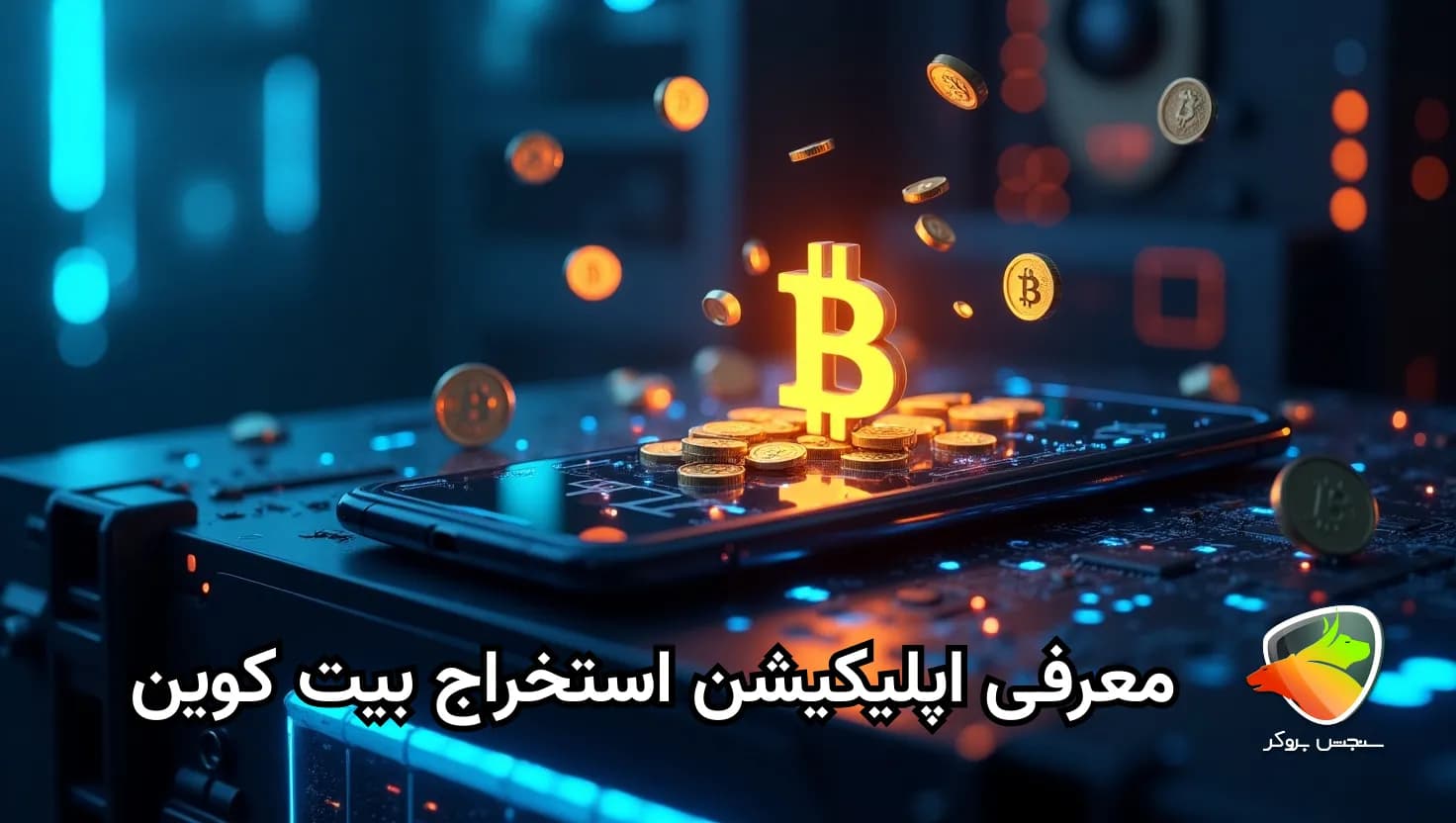 نرم افزار استخراج بیت کوین با گوشی