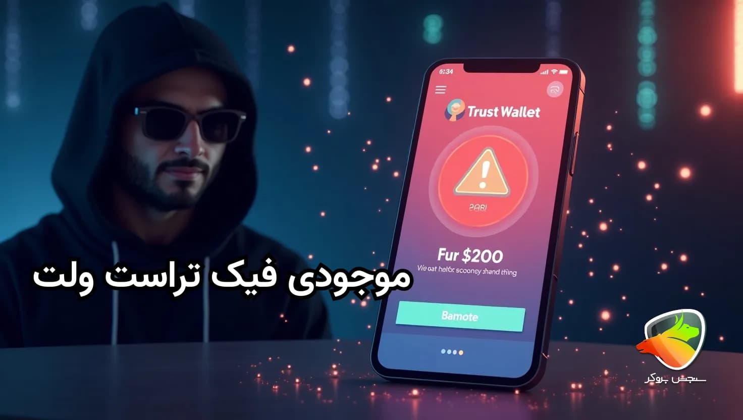 موجودی فیک در تراست ولت