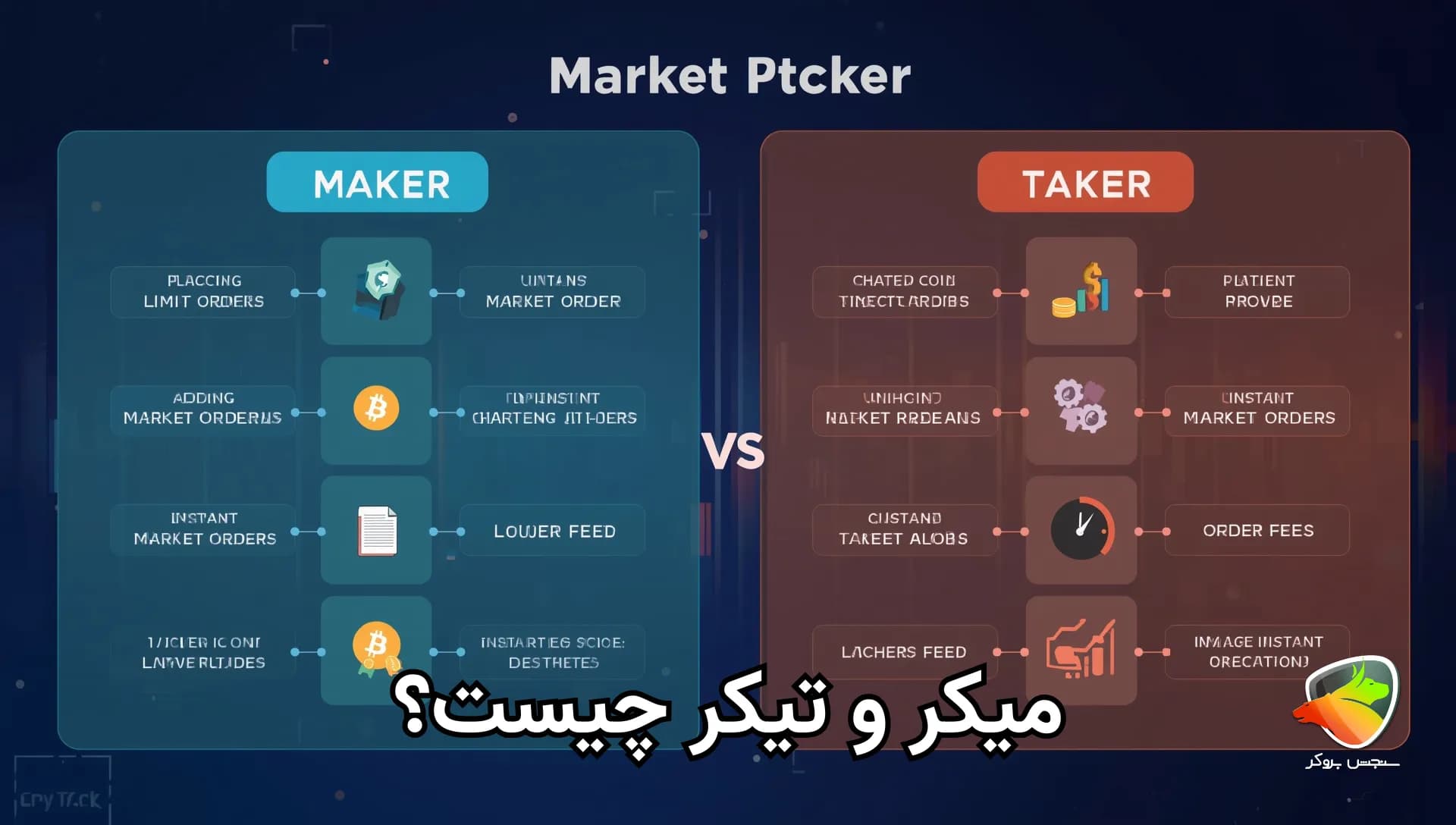میکر و تیکر چیست؟ (maker taker)