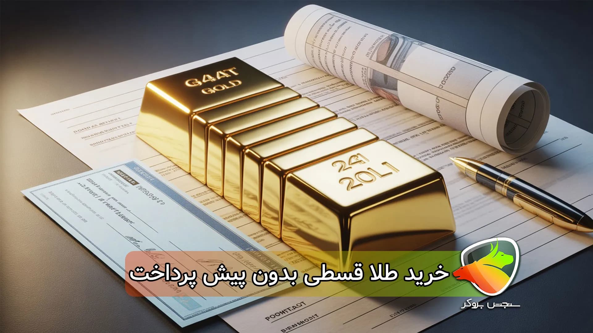 خرید طلا قسطی بدون پیش پرداخت ( چک + سفته )