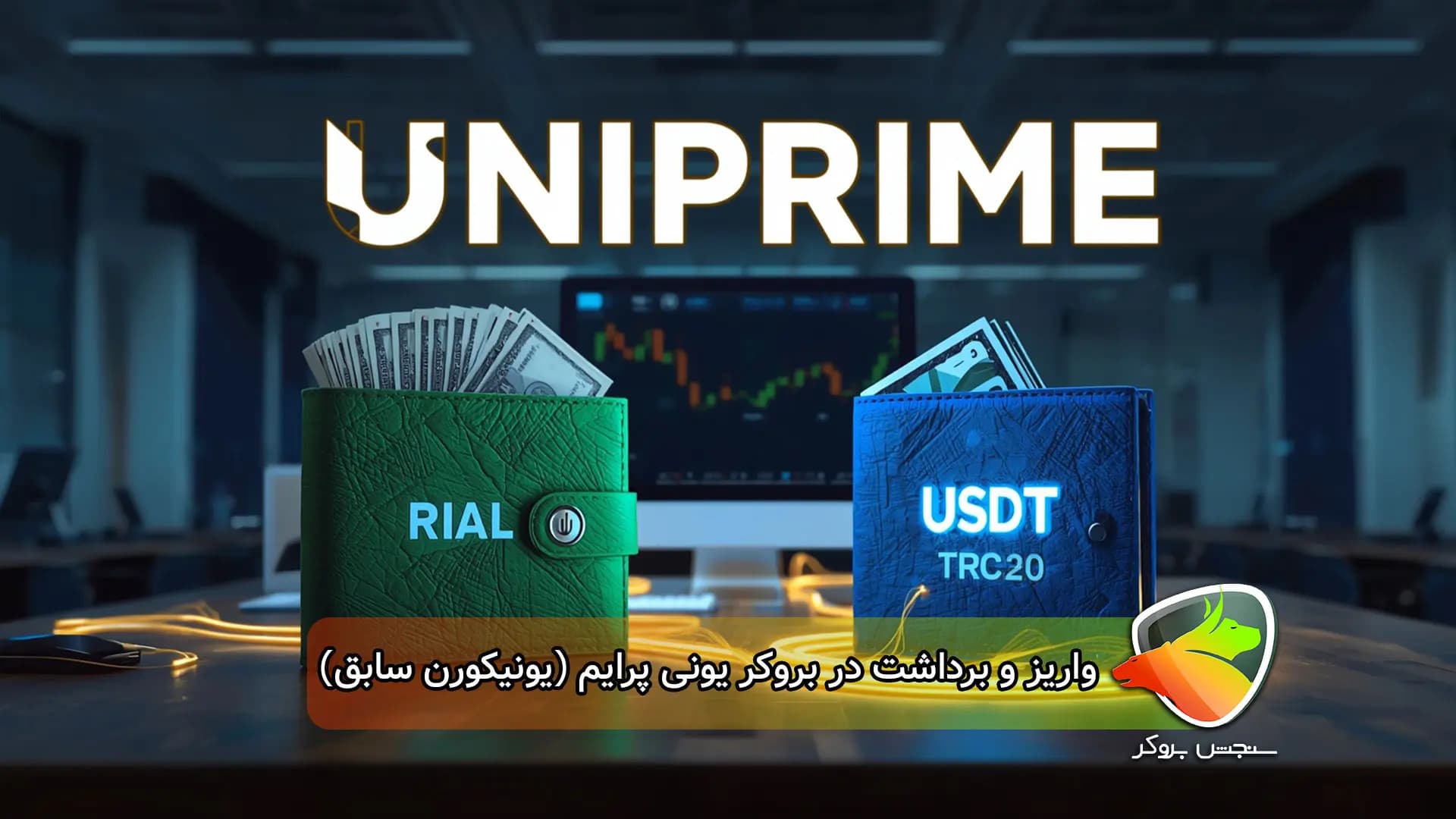 واریز و برداشت در بروکر یونیکورن