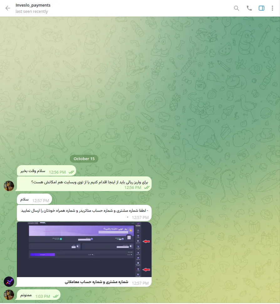 پشتیبانی بروکر اینوسلو