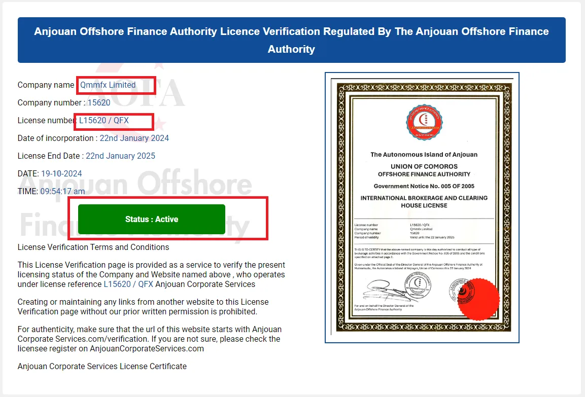 بروکر qmmfx و بررسی اعتبار آن