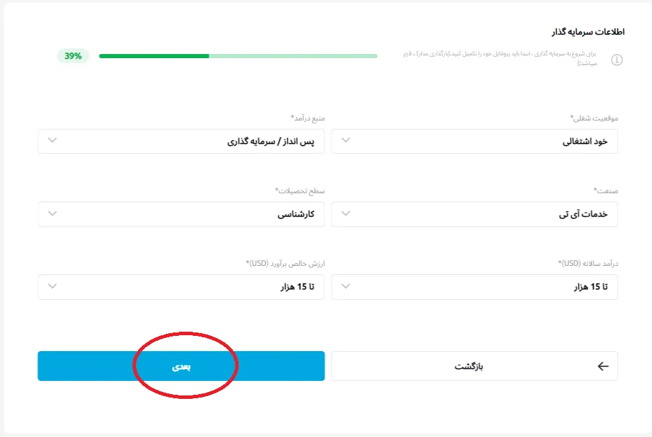 اطلاعات سرمایه wm market بروکر