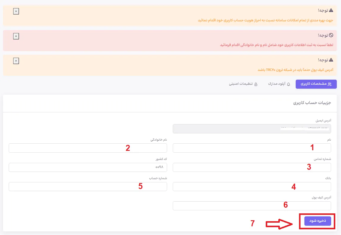 پراپ ایزی فاند و احراز هویت در آن