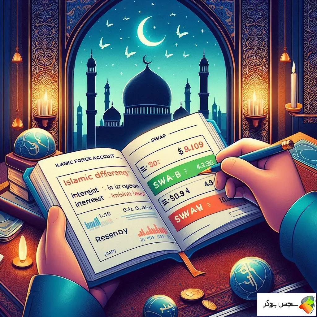 تفاوت حساب اسلامی فارکس