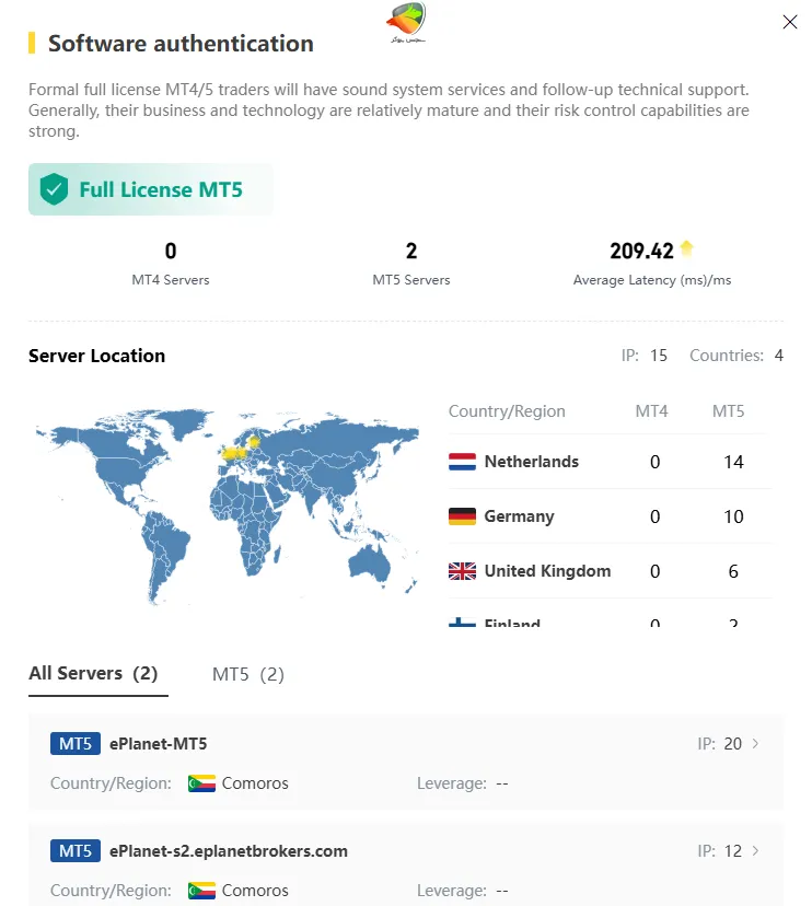 سرعت اجرا eplanet بروکر