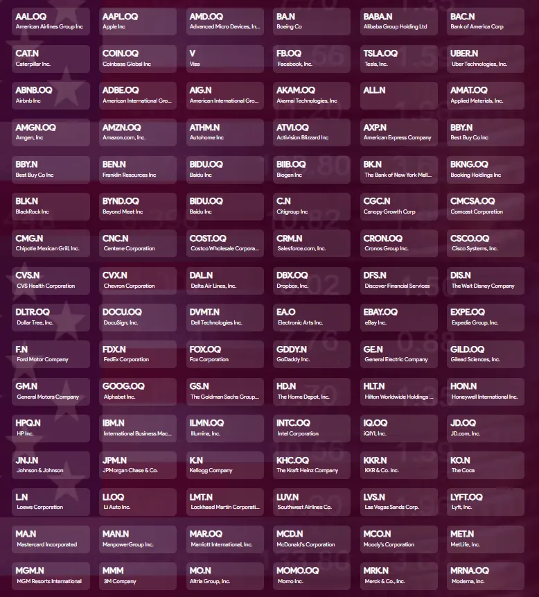 بروکر اوتت مارکتس (otet markets) و نمادها