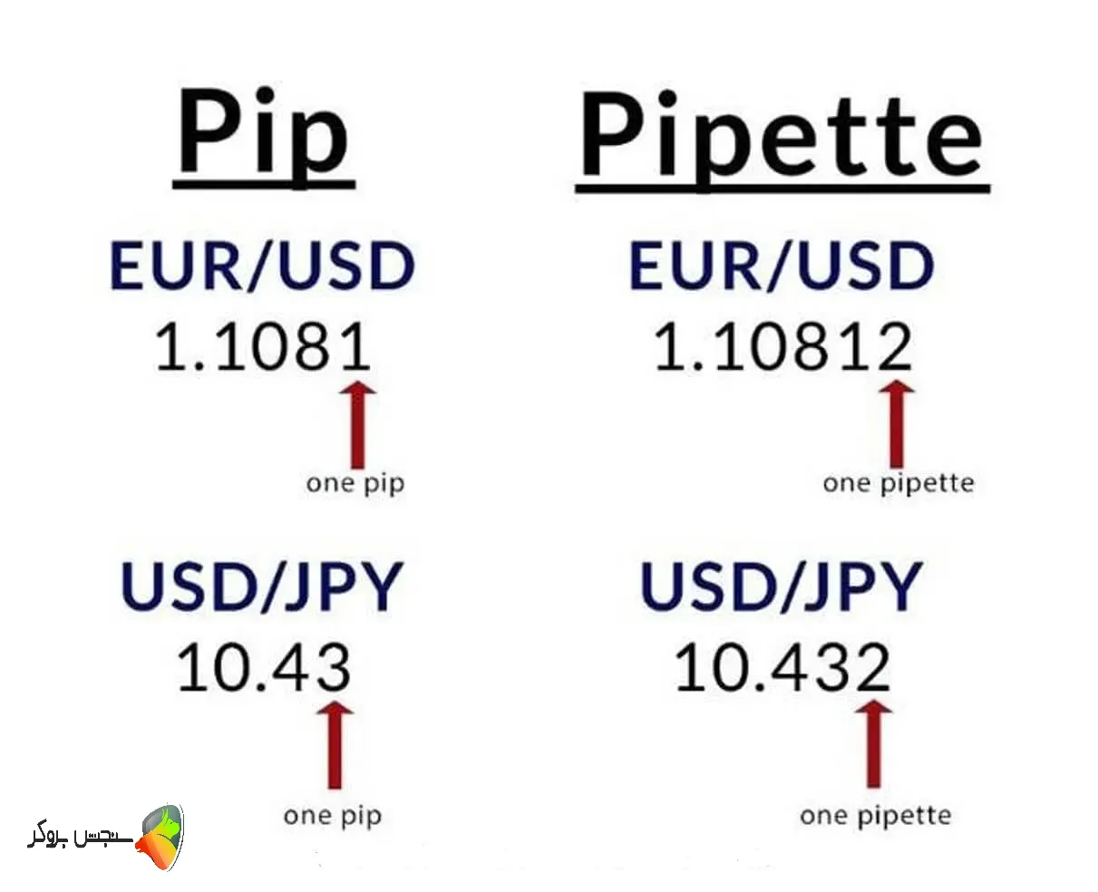 پیپ در ترید چیست مقایسه با پیپت