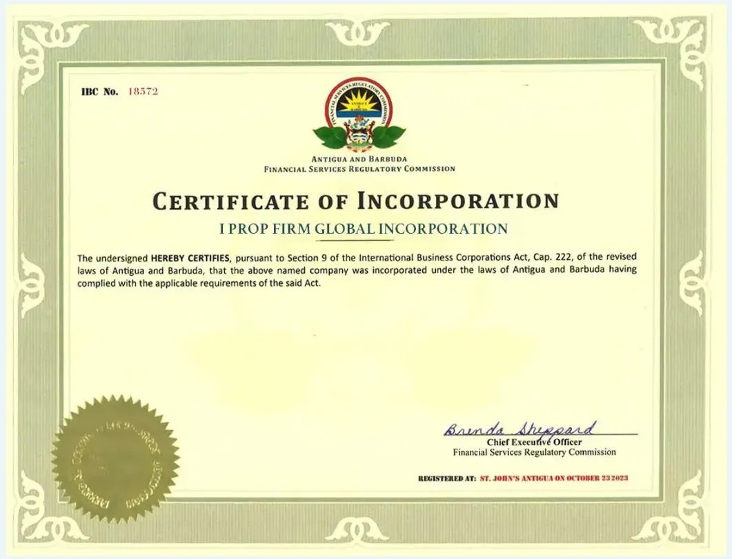 مجوز پراپ‌فرم آی پراپ فرم