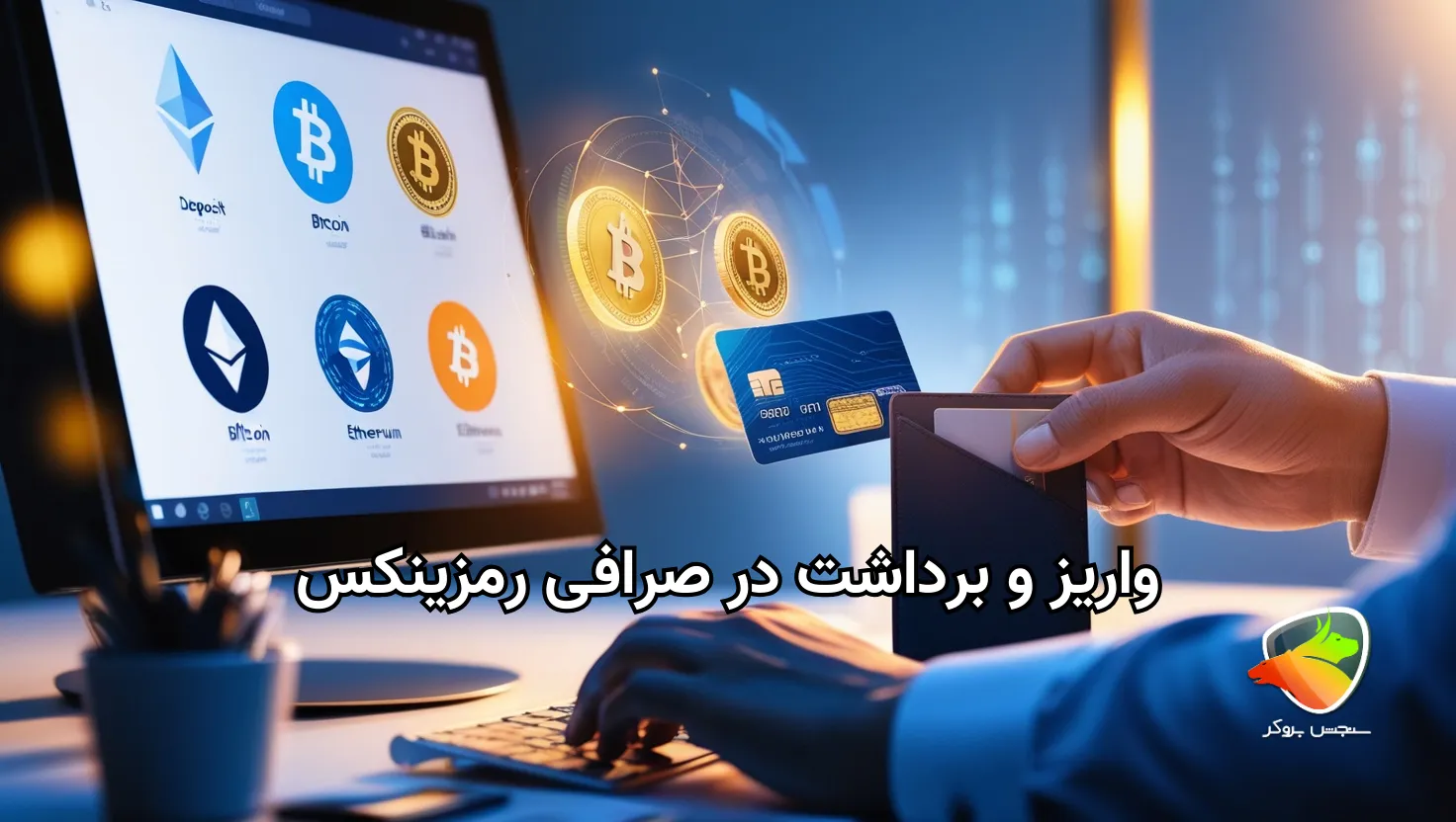 روش واریز و برداشت در صرافی رمزینکس