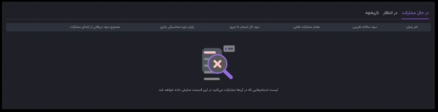 عضویت در استخر مشارکت نوبیتکس مرحله 4