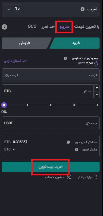 اموزش فیوچرز با نوبیتکس