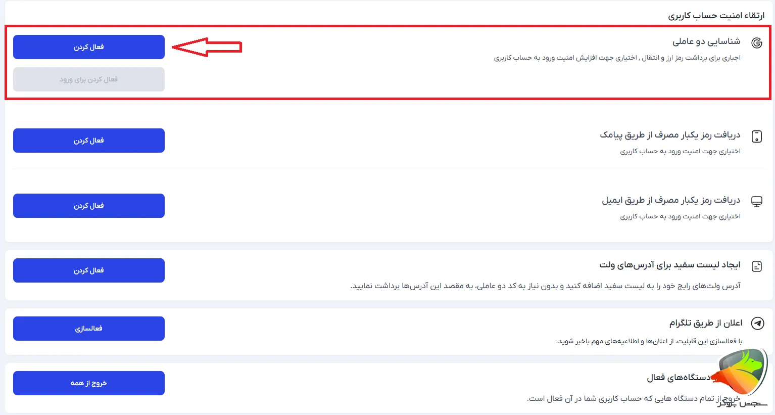 شناسایی دو مرحله ای در آبانتتر ثبت نام