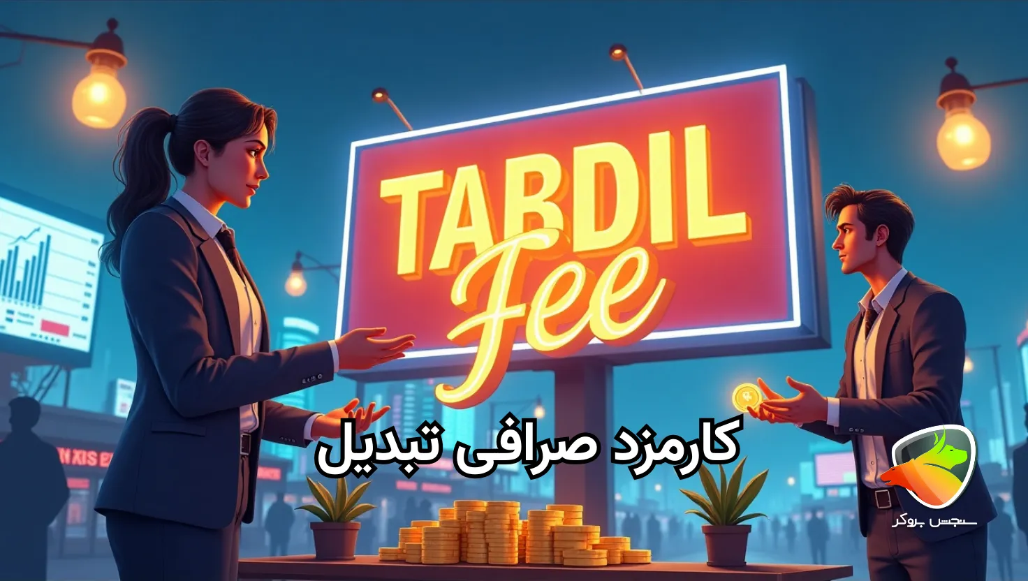 میزان کارمزد صرافی تبدیل چقدره؟