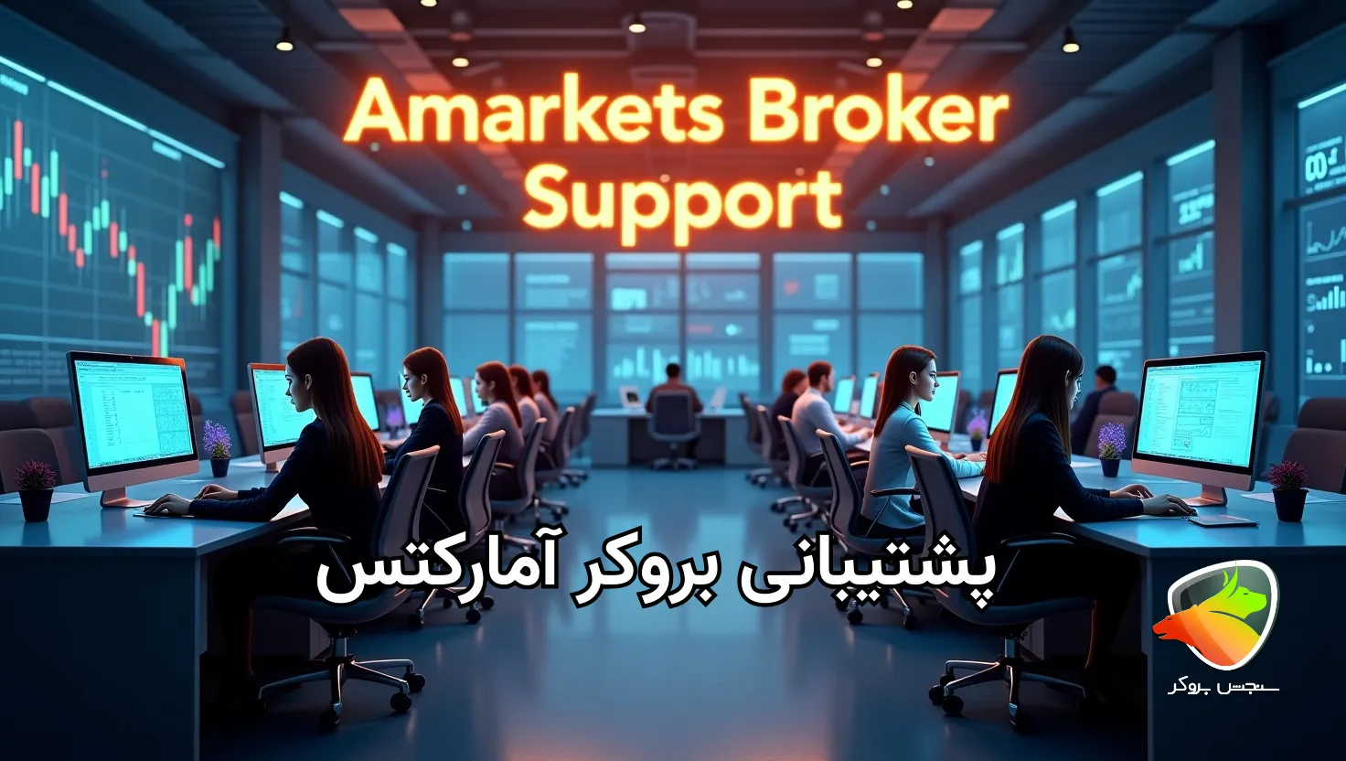 پشتیبانی بروکر آمارکتس