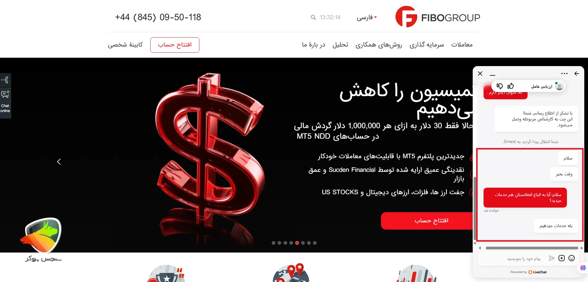 فیبوگروپ به عنوان بهترین بروکر برای افغانستان