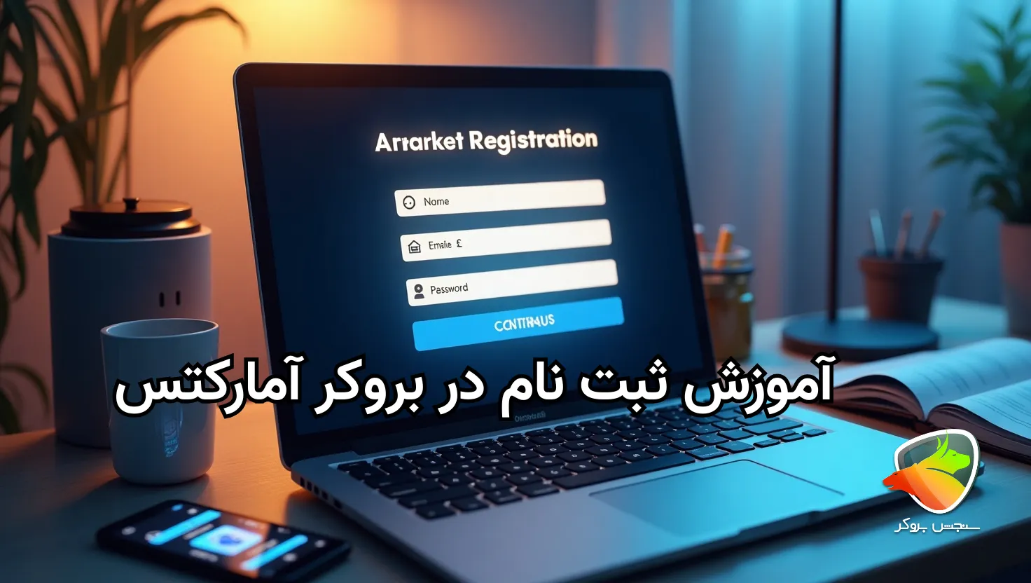 ثبت نام در بروکر آمارکتس