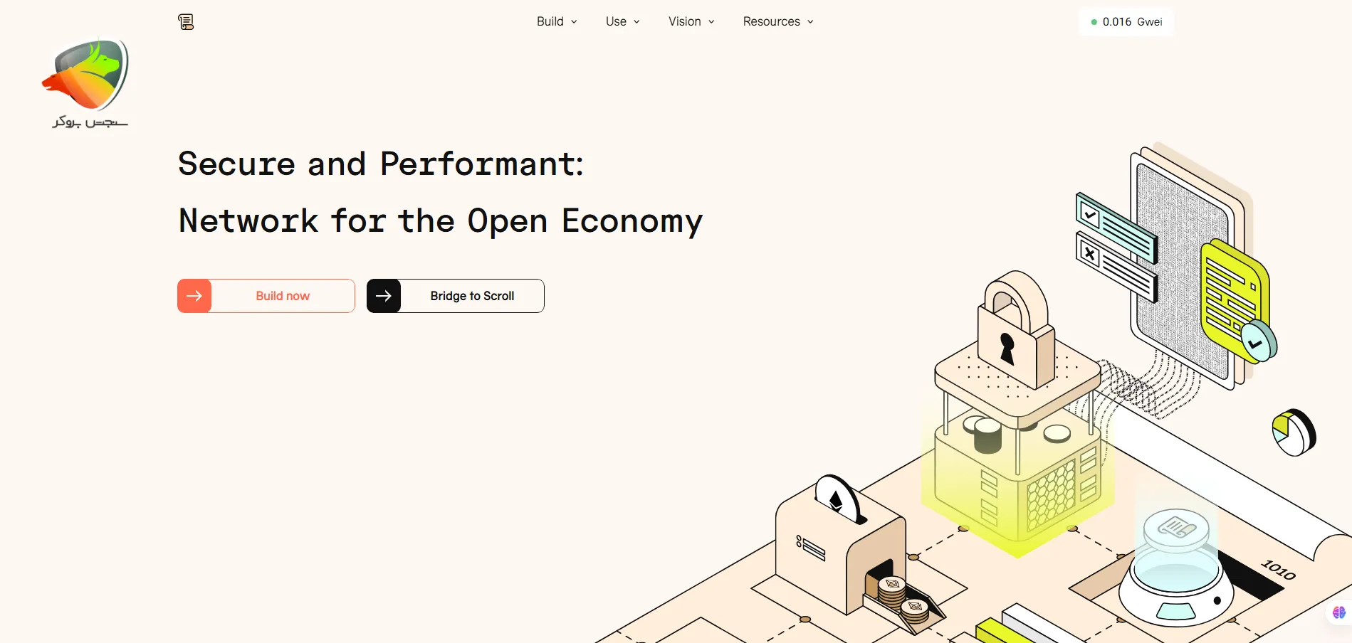 Scroll یکی دیگه از راه های ایردراپ های رایگان تراست ولت