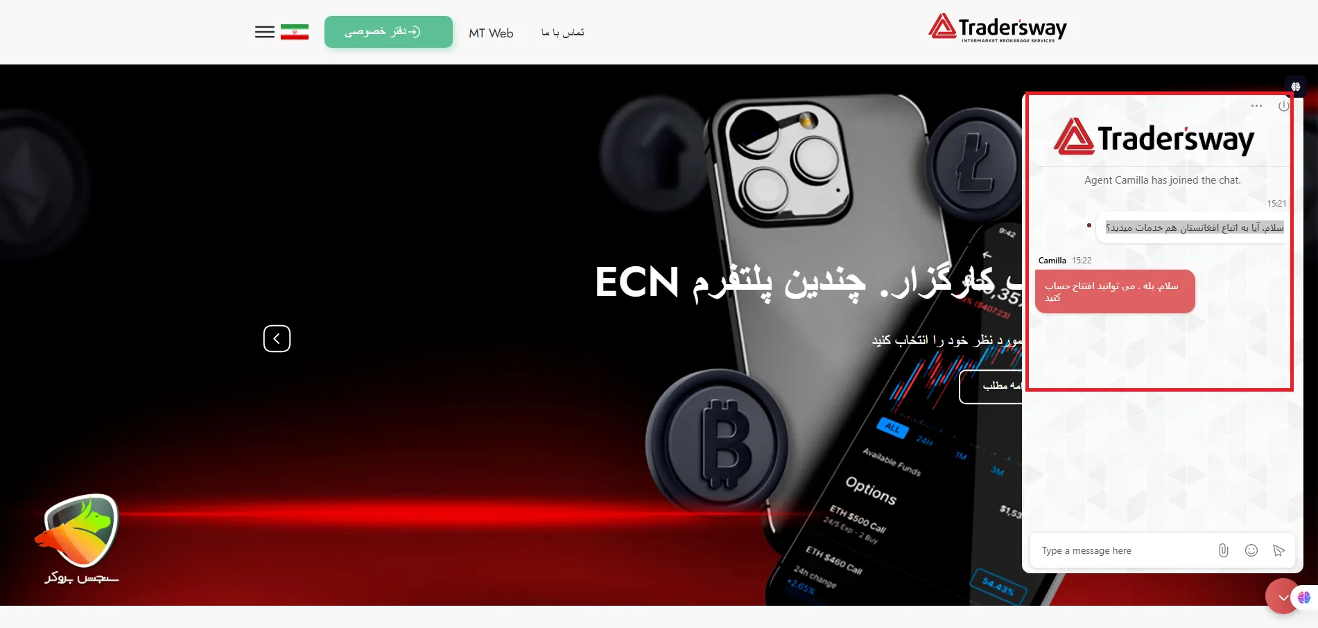 تریدرزوی به عنوان یکی از بهترین بروکر ها در افغانستان