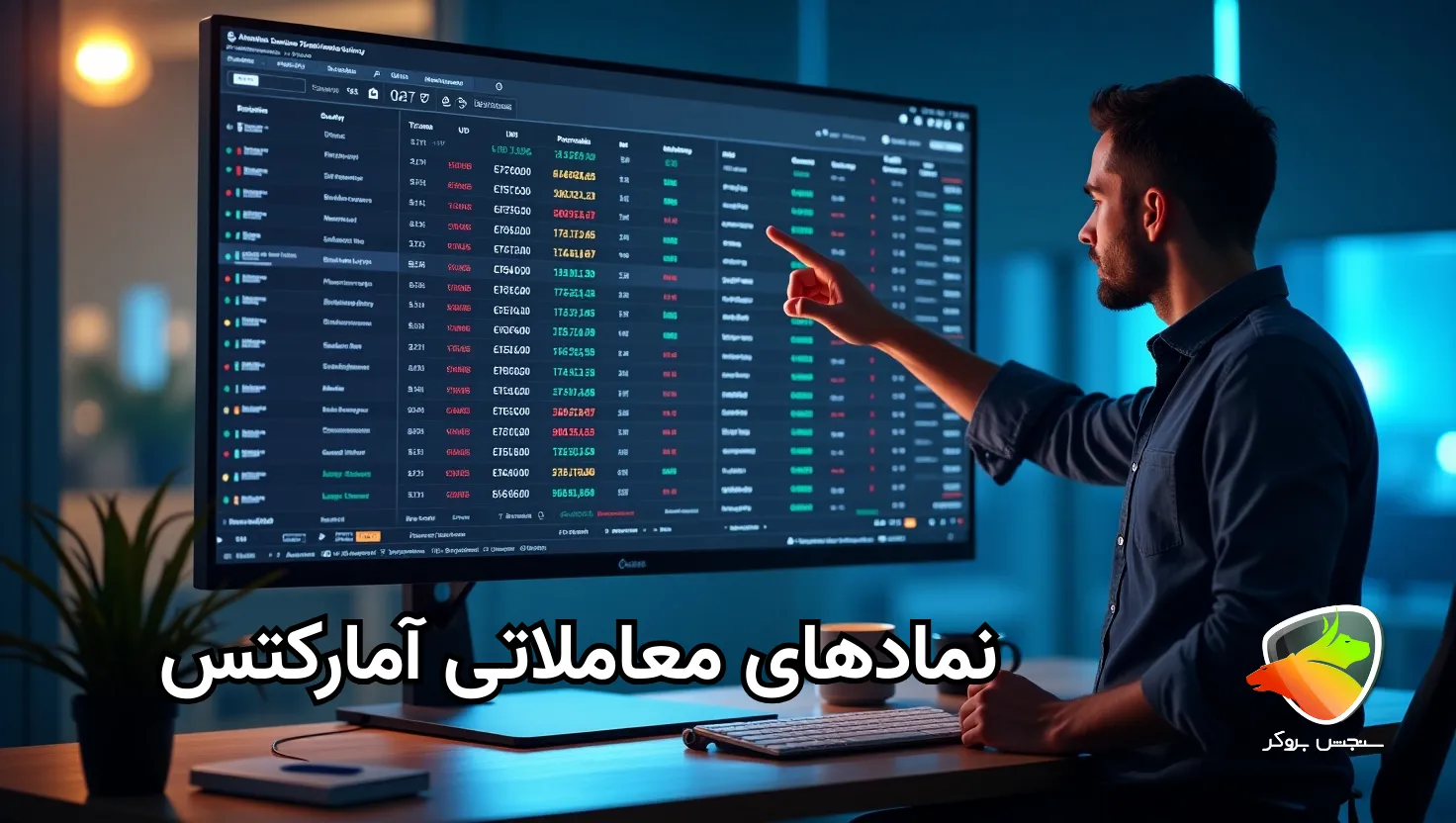 نمادهای قابل معامله در بروکر آمارکتس