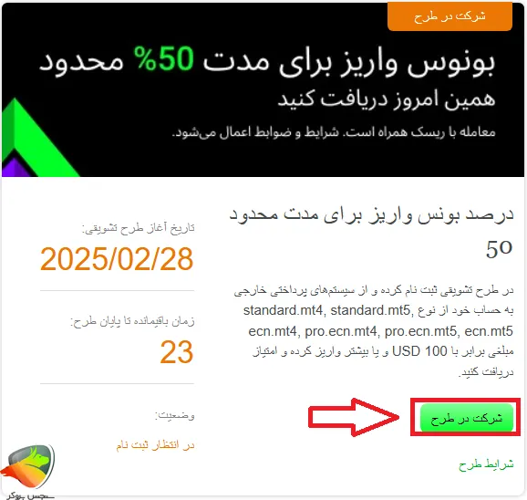 شرکت در طرح تشویقی آلپاری