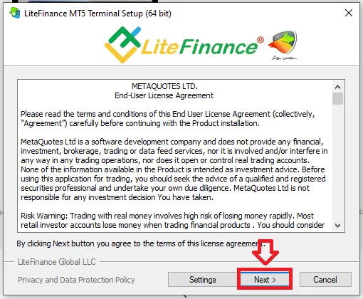 آموزش نصب متاتریدر تحت وب لایت فارکس