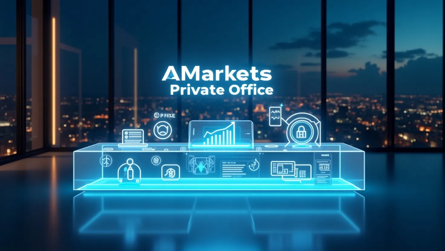 آموزش کابین شخصی amarkets + ورود به آن