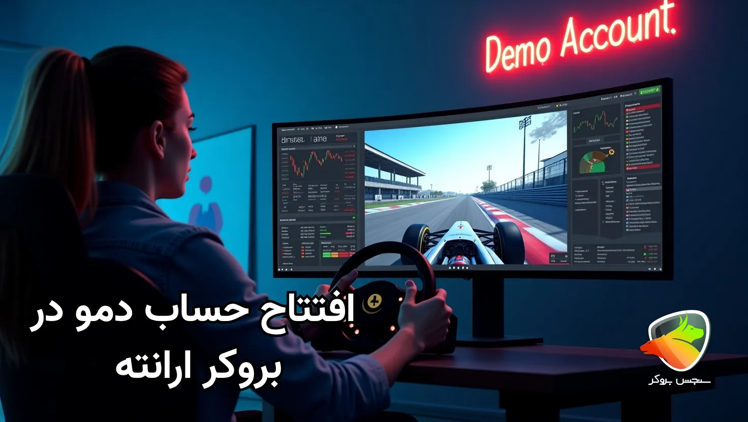 آموزش افتتاح حساب دمو در بروکر ارانته