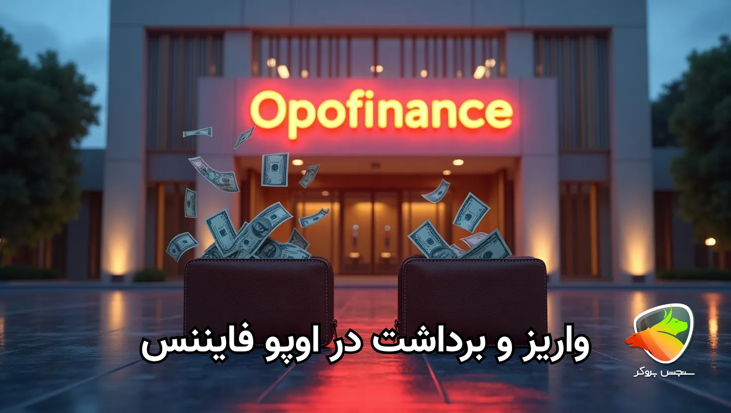 آموزش واریز و برداشت وجه با اپوفایننس