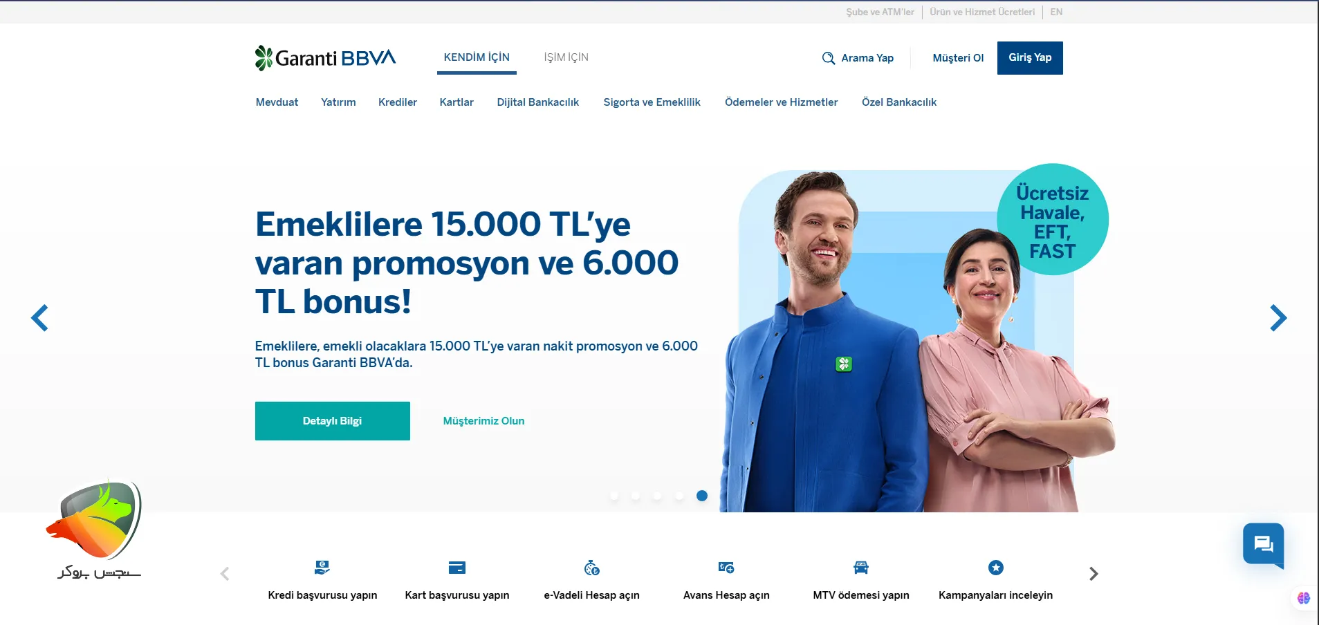 بروکرهای فارکس در ترکیه مانند Garanti BBVA Yatırım
