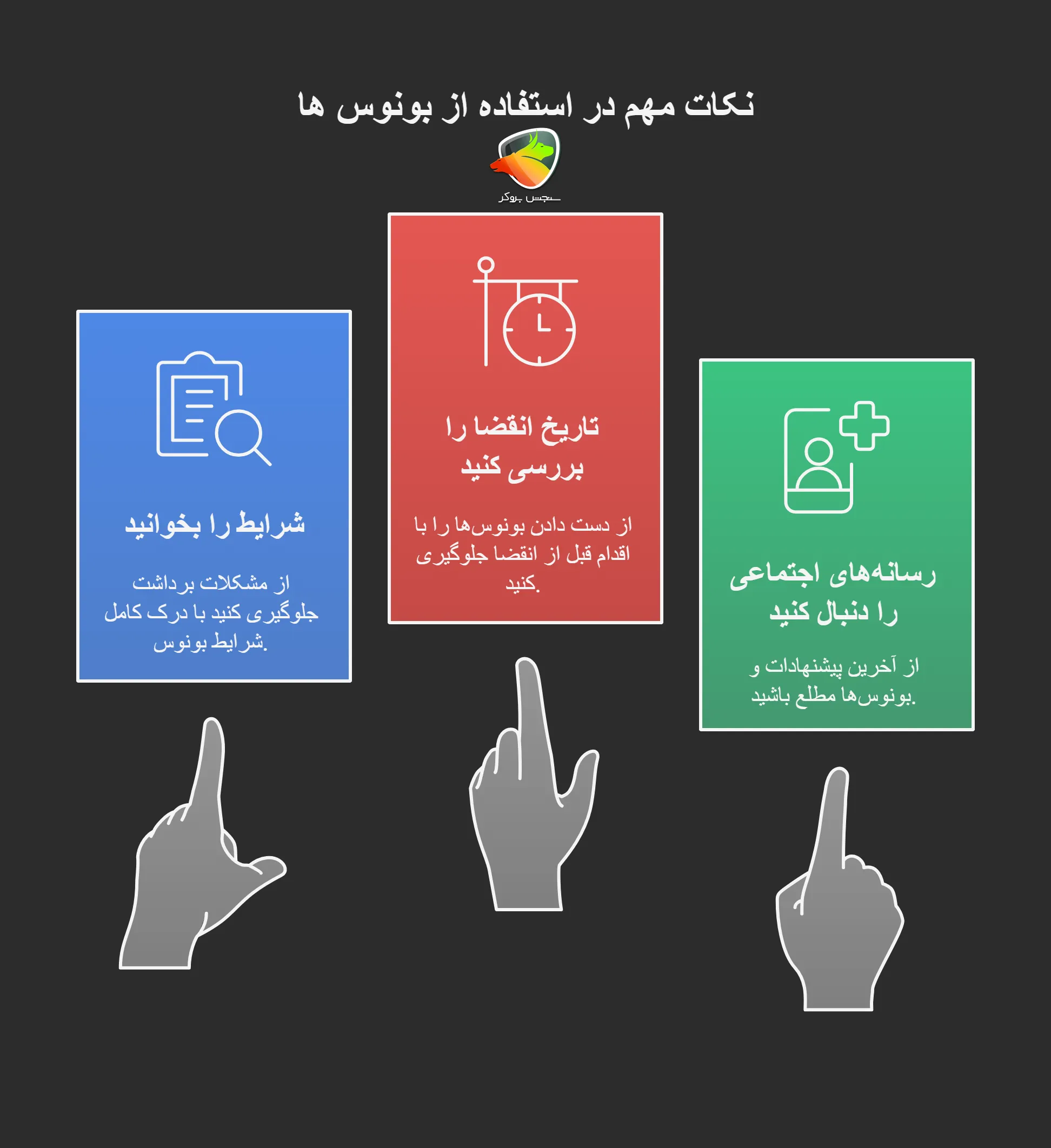 نکات مهم در استفاده از بونوس بروکر hycm