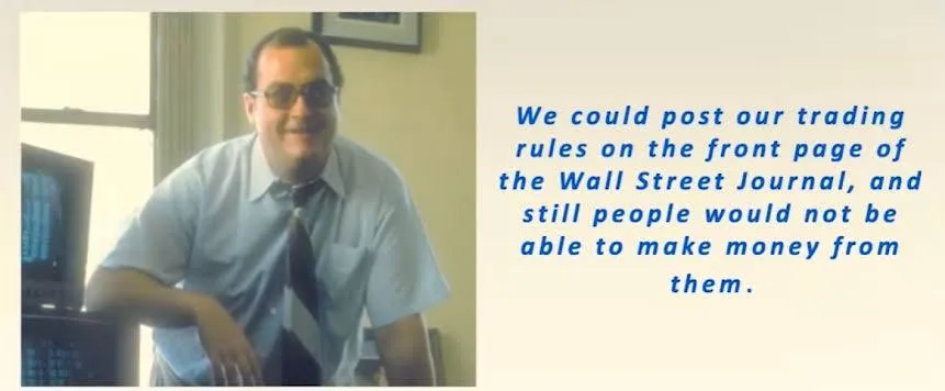 ریچارد دنیس (Richard Dennis) یکی از تریدر های بزرگ دنیا