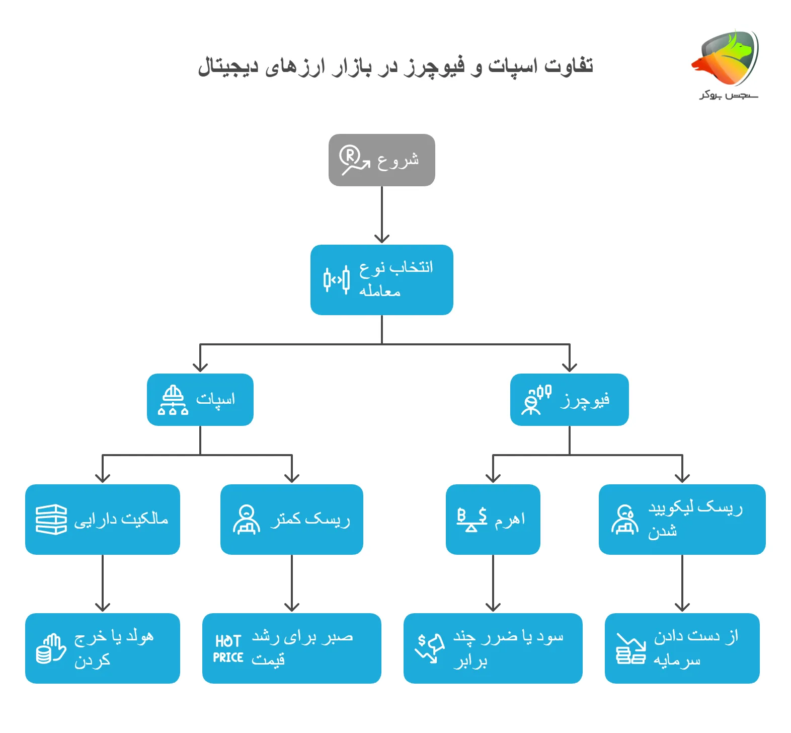 بررسی تفاوت اسپات و فیوچرز در فارکس