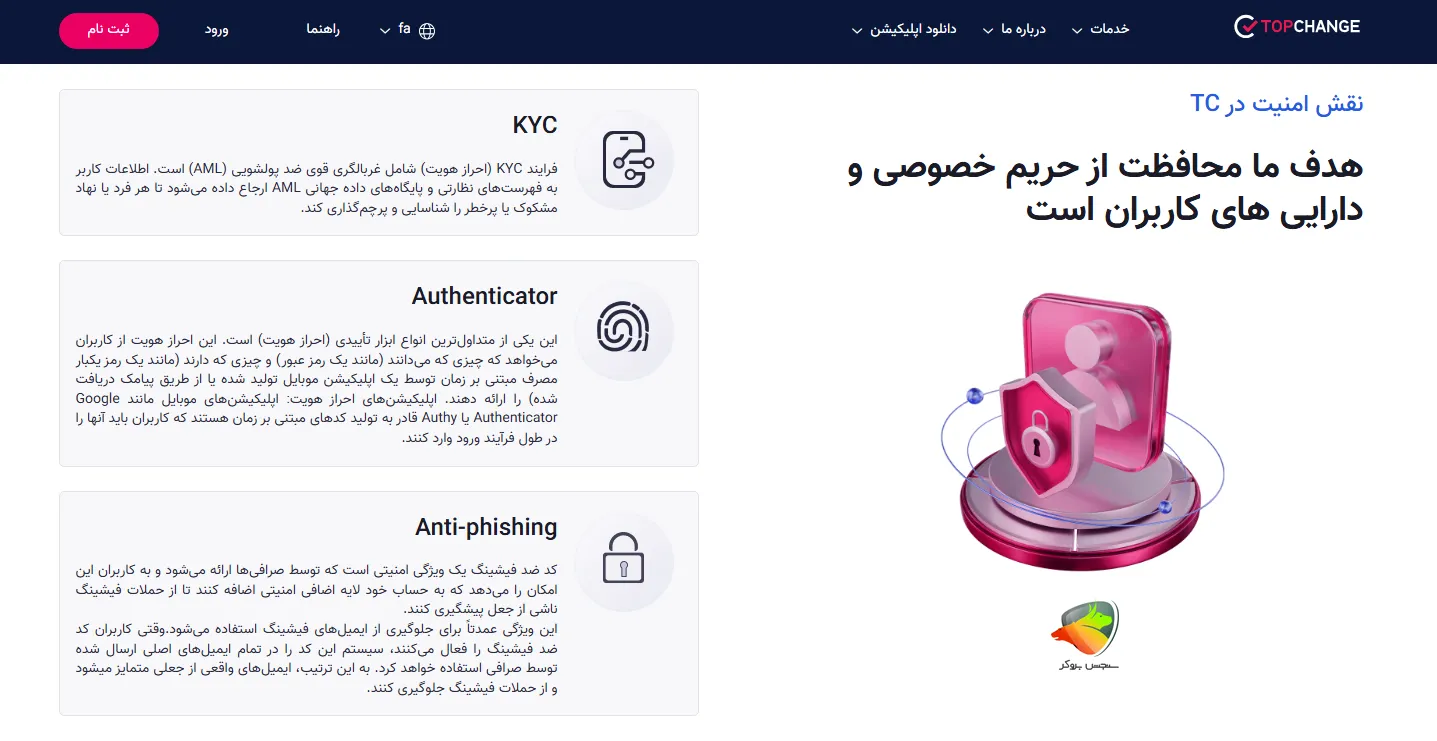 معرفی کوتاه از تاپ چنج