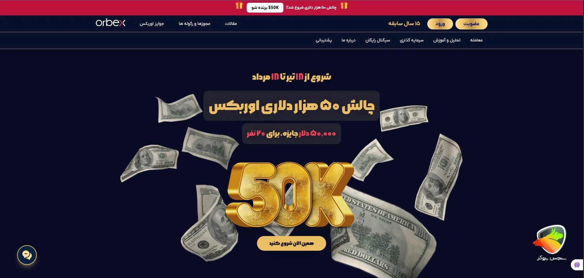 نگاهی حرفهای به بروکر اوربکس