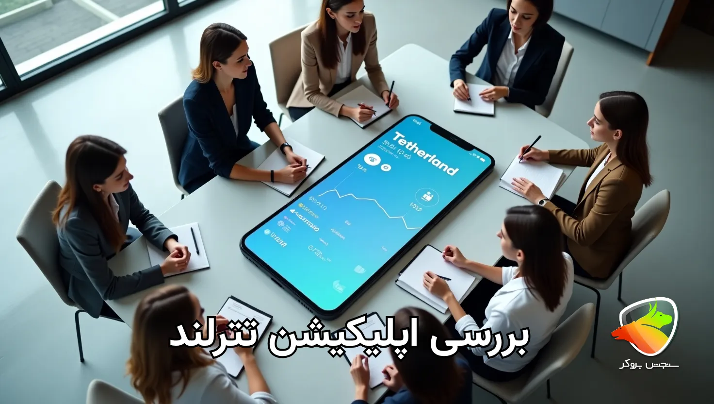 اپلیکیشن تترلند و آموزش دانلود تترلند
