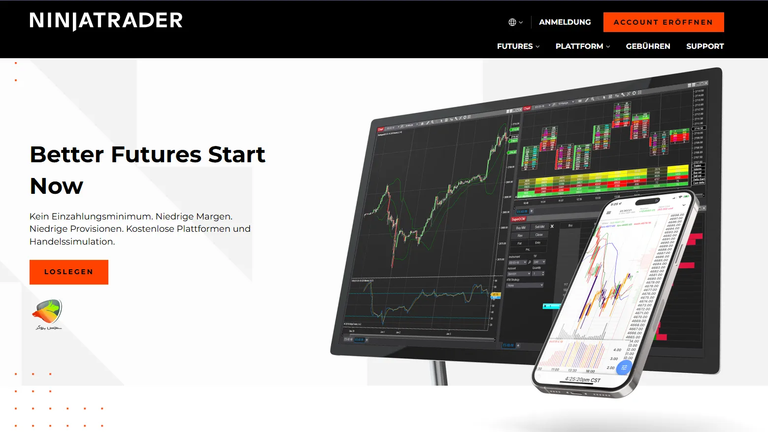 NinjaTrader از منابع خوب برای داده های حجمی حجم معاملات روزانه طلا در فارکس