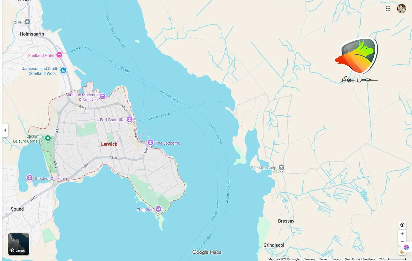 لوکیشن استخراج نفت برنت