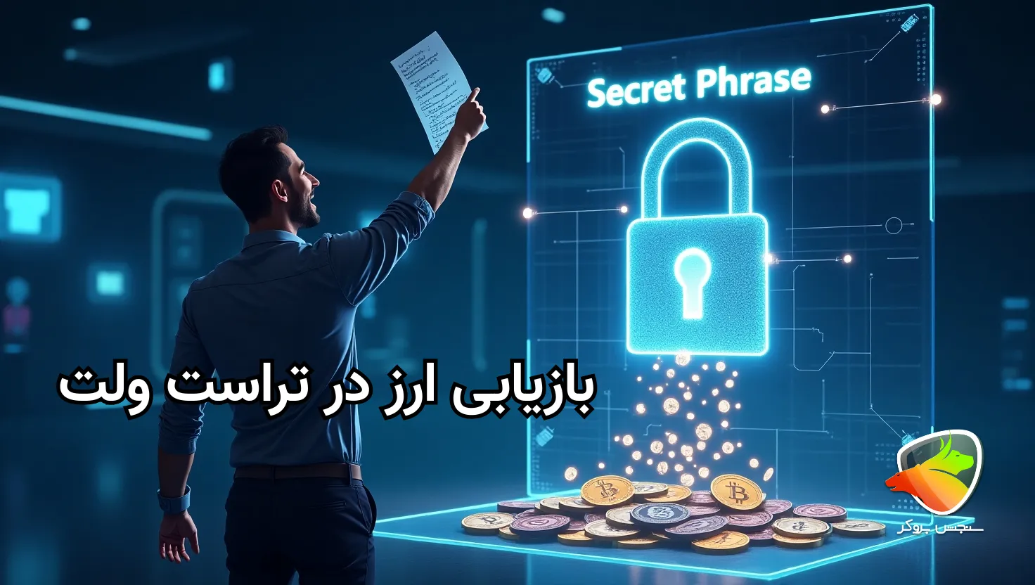 نحوه بازیابی ارز در تراست ولت