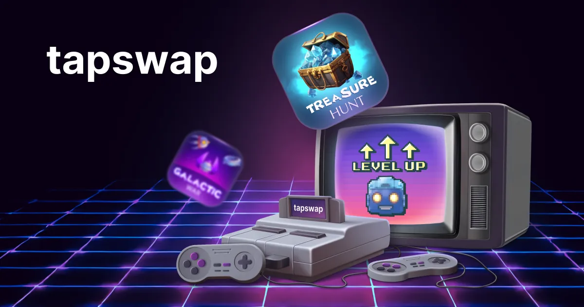 بازی TapSwap از جمله بازی های تراست ولت