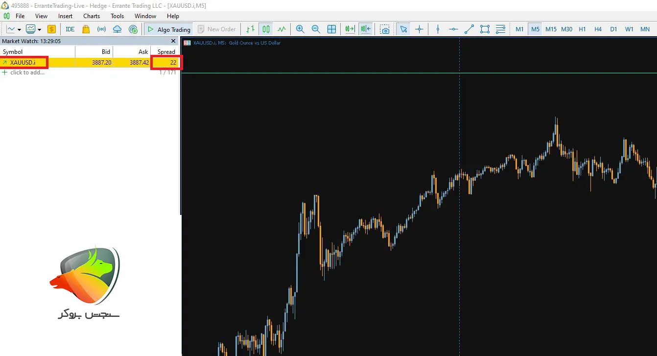 ویژگی های انواع حساب ارانته برای ترید طلا
