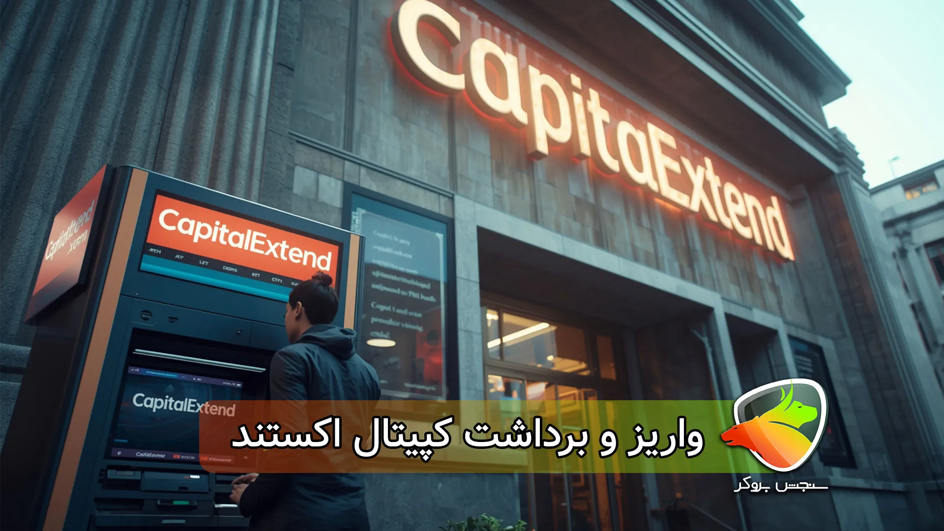 واریز و برداشت بروکر کپیتال اکستند