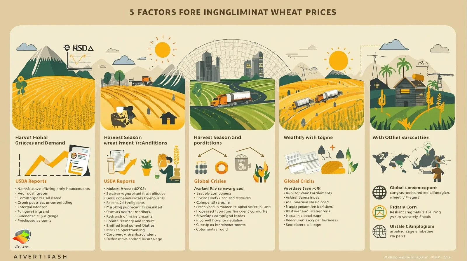 گندم در فارکس