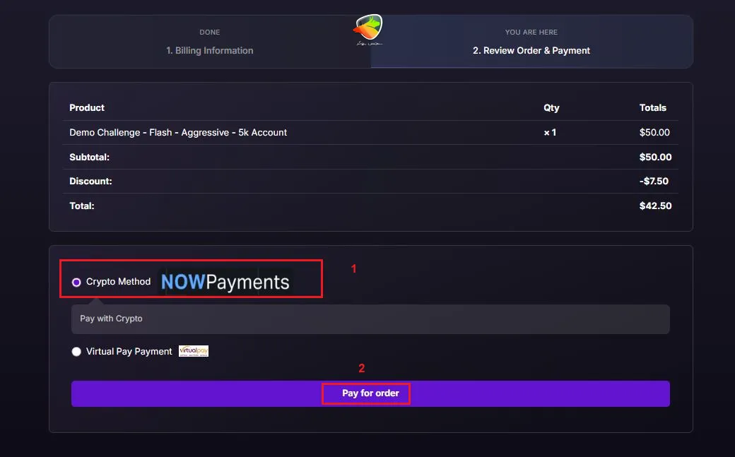 خرید چالش از سایت فور اف ایکس