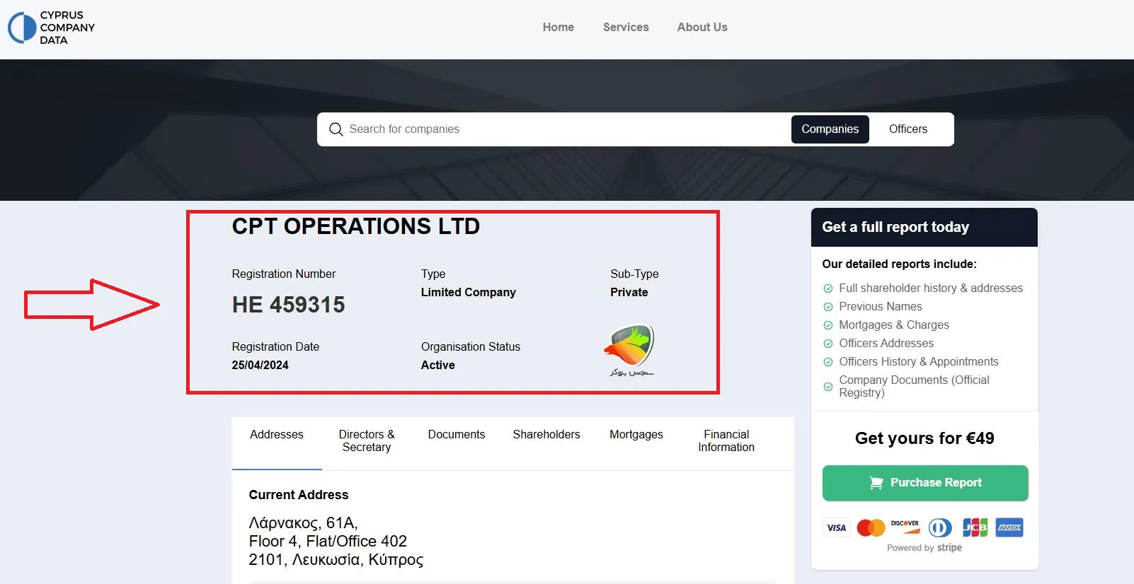 بررسی نقش CPT Operations LTD در بروکر CPT