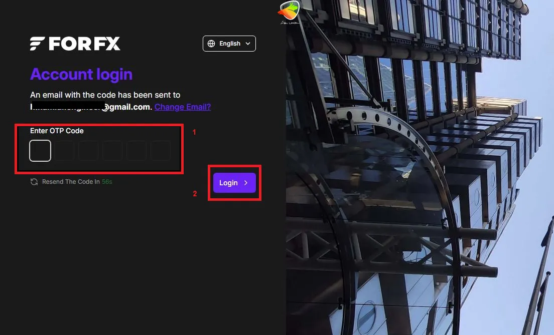 انجام ثبت نام پراپ فور اف ایکس
