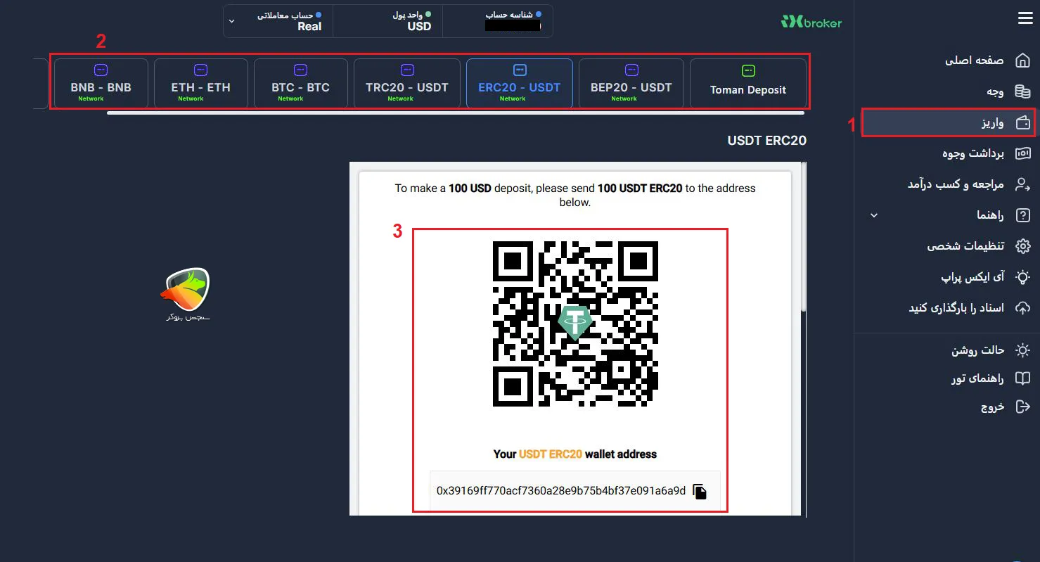 بروکر ای ایکس بروکر withdrawal