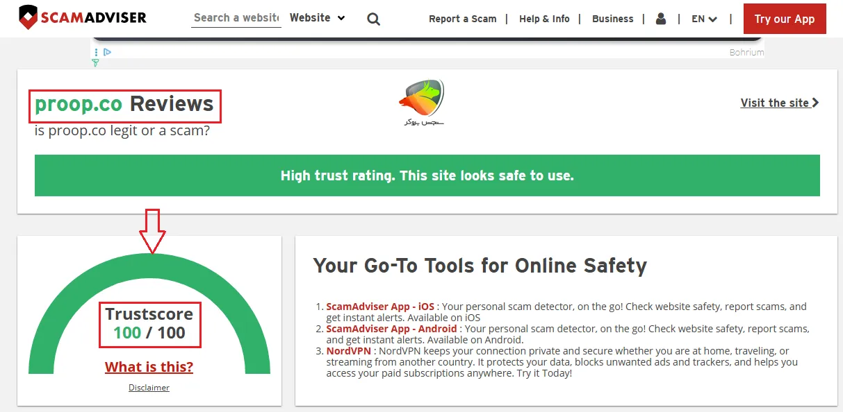 نظرات درباره پراپ پراپکو
