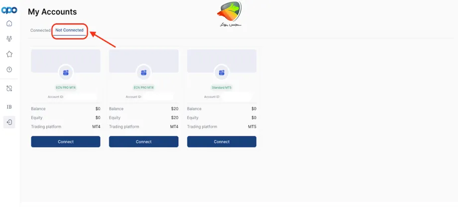 آموزش ساخت حساب پرووایدر